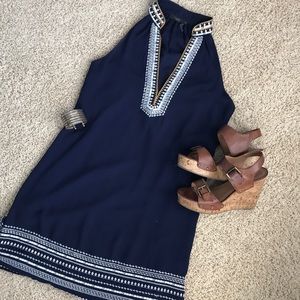 Navy THML for StitchFix Spring Dress